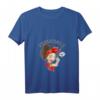 Damen Montenegrinisches Mädchen T-Shirt mit Flagge – Patriotisches Geschenk für Frauen, Töchter & Freundinnen mit montenegrinischer Abstammung