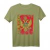 Montenegro Flagge T-Shirt für Damen, Herren & Kinder | Klassisch geschnitten, doppelt genähter Saum