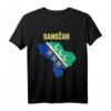 Sandzak Sandzaklija Novi Pazar Flagge T-Shirt – Stolzes Design für Bosniaken und Sandzak-Liebhaber