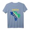 Sandzak Sandzaklija Novi Pazar Flagge T-Shirt – Stolzes Design für Bosniaken und Sandzak-Liebhaber