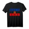 Born In Yugoslavia USA T-Shirt mit Flagge – Lustiges Amerika Design für Reisende, Fans und Urlauber