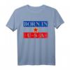 Born In Yugoslavia USA T-Shirt mit Flagge – Lustiges Amerika Design für Reisende, Fans und Urlauber