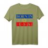 Born In The USA Jugoslawien Flagge Amerika T-Shirt – Lustiges Design für USA-Urlaub, Jugoslawien Fans und Amerika Liebhaber