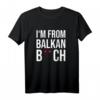 Lustiges Balkan Jugo Yugo Spruch Geschenk T-Shirt – Stolz auf deine Herkunft vom Balkan, perfekt für Ex-Jugoslawen