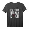 Lustiges Balkan Jugo Yugo Spruch Geschenk T-Shirt – Stolz auf deine Herkunft vom Balkan, perfekt für Ex-Jugoslawen