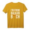 Lustiges Balkan Jugo Yugo Spruch Geschenk T-Shirt – Stolz auf deine Herkunft vom Balkan, perfekt für Ex-Jugoslawen
