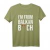 Lustiges Balkan Jugo Yugo Spruch Geschenk T-Shirt – Stolz auf deine Herkunft vom Balkan, perfekt für Ex-Jugoslawen