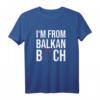 Lustiges Balkan Jugo Yugo Spruch Geschenk T-Shirt – Stolz auf deine Herkunft vom Balkan, perfekt für Ex-Jugoslawen
