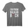 Lustiges Balkan Jugo Yugo Spruch Geschenk T-Shirt – Stolz auf deine Herkunft vom Balkan, perfekt für Ex-Jugoslawen