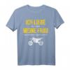 Meine Frau mich Motocross fahren lässt - Motorrad T-Shirt für Biker, Motorradfahrer & Motocross Fans als Geschenkidee zu Geburtstag & Weihnachten