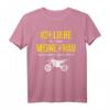 Meine Frau mich Motocross fahren lässt - Motorrad T-Shirt für Biker, Motorradfahrer & Motocross Fans als Geschenkidee zu Geburtstag & Weihnachten