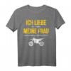 Meine Frau mich Motocross fahren lässt - Motorrad T-Shirt für Biker, Motorradfahrer & Motocross Fans als Geschenkidee zu Geburtstag & Weihnachten