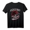 Kickstart My Heart MX Motocross Dirt Bike Rider T-Shirt – Perfektes Geschenk für Dirt Track Fahrer, Väter, Opas & Brüder zum Geburtstag oder Vatertag