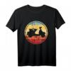 Moped Driver Retro Vintage Sunset T-Shirt – Perfektes Geschenk für Mopedfahrer & Motorradliebhaber mit Oldschool Flair