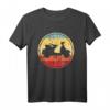 Moped Driver Retro Vintage Sunset T-Shirt – Perfektes Geschenk für Mopedfahrer & Motorradliebhaber mit Oldschool Flair