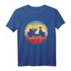 Moped Driver Retro Vintage Sunset T-Shirt – Perfektes Geschenk für Mopedfahrer & Motorradliebhaber mit Oldschool Flair