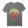 Moped Driver Retro Vintage Sunset T-Shirt – Perfektes Geschenk für Mopedfahrer & Motorradliebhaber mit Oldschool Flair