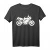 Motorrad T-Shirt für Straßenrennen – Klassischer Schnitt, doppelt genähter Saum für echte Motorradfahrer