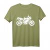 Motorrad T-Shirt für Straßenrennen – Klassischer Schnitt, doppelt genähter Saum für echte Motorradfahrer