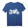 Motorrad T-Shirt für Straßenrennen – Klassischer Schnitt, doppelt genähter Saum für echte Motorradfahrer