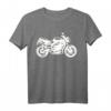 Motorrad T-Shirt für Straßenrennen – Klassischer Schnitt, doppelt genähter Saum für echte Motorradfahrer