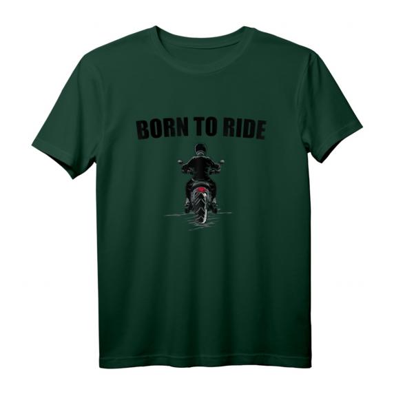Born To Ride Biker Motorrad T-Shirt – Cooles Geschenk für Motorradfahrer, Biker & Chopper Fans zu Geburtstag & Weihnachten
