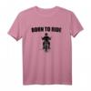 Born To Ride Biker Motorrad T-Shirt – Cooles Geschenk für Motorradfahrer, Biker & Chopper Fans zu Geburtstag & Weihnachten
