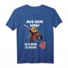 Kinder T-Shirt zum 4. Geburtstag - Aus dem Weg! Ich bin schon 4 Jahre Motorrad Motiv für Jungen und Mädchen