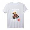 Kinder T-Shirt zum 4. Geburtstag - Aus dem Weg! Ich bin schon 4 Jahre Motorrad Motiv für Jungen und Mädchen