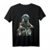 HapKoala T-Shirt mit furchtlosem Mops auf Motorrad-Design – Perfekt für Mops- und Motorradfans