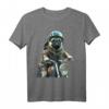 HapKoala T-Shirt mit furchtlosem Mops auf Motorrad-Design – Perfekt für Mops- und Motorradfans