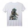 HapKoala T-Shirt mit furchtlosem Mops auf Motorrad-Design – Perfekt für Mops- und Motorradfans