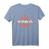Ural Motorrad Gespanne Offroad Motorradfahrer T-Shirt mit kyrillischer Schrift – Für Fans russischer Motorräder und Offroad-Enthusiasten