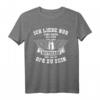Motorrad Opa Motorradfahrer Biker Großvater Bike Geschenk T-Shirt - Lustiges Motiv für Geburtstag, Weihnachten & Geburtsankündigung