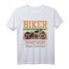 Motorradfahrer 60 Jahre Geschenk - Motorrad T-Shirt zum Geburtstag für Hobbyfahrer, Opas und Männer