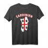 Sardinien Flagge für Urlaub oder Motorrad-Tour T-Shirt – Perfektes Geschenk für Motorradfahrer und Sardinien-Liebhaber
