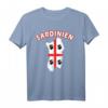 Sardinien Flagge für Urlaub oder Motorrad-Tour T-Shirt – Perfektes Geschenk für Motorradfahrer und Sardinien-Liebhaber
