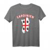 Sardinien Flagge für Urlaub oder Motorrad-Tour T-Shirt – Perfektes Geschenk für Motorradfahrer und Sardinien-Liebhaber