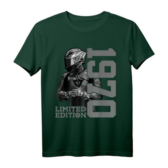 Limited Edition 1970 Biker Motorrad T-Shirt zum 54. Geburtstag – Retro Rennsport Design als Überraschung für Motorradfans