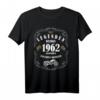 60. Geburtstag T-Shirt - Legenden seit 1962, Lustiges Motorrad Geschenk für Papa, Opa & Freunde zum runden Geburtstag
