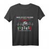 Motorbike Motorcycle When Life Gets You Down Wheelie T-Shirt – Motivationsshirt für Biker & perfektes Geschenk zum HapKoala