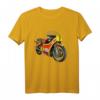 Retro Barry Sheen GP500 Motorrad Skizze Langarmshirt – Für echte Biker und Motorsportfans