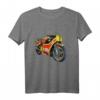 Retro Barry Sheen GP500 Motorrad Skizze Langarmshirt – Für echte Biker und Motorsportfans