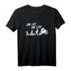 Motorrad Evolution Damen & Herren Biker T-Shirt – Lustiges Geschenk für Motorrad-, Motocross- und Dirtbike-Fahrer