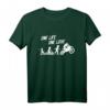 Motorrad Evolution Damen & Herren Biker T-Shirt – Lustiges Geschenk für Motorrad-, Motocross- und Dirtbike-Fahrer
