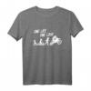 Motorrad Evolution Damen & Herren Biker T-Shirt – Lustiges Geschenk für Motorrad-, Motocross- und Dirtbike-Fahrer