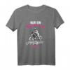 Nur Ein Mädchen Was Motorräder Liebt - Lustiges Damen Motorrad T-Shirt für Bikerinnen & Motorradliebhaberinnen zum Geburtstag & Weihnachten