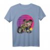 HapKoala Motorrad-Gang T-Shirt mit rebellischem Schwein auf Motorrad – Perfektes Geschenk für Biker und Motorradfans