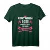 Lustiges Rentner T-Shirt 2022 für Frauen mit Motorrad-Motiv – Perfektes Geschenk zum Ruhestand, Renteneintritt & Abschied