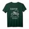 Rentner endlich Zeit für Motorrad - Witziges Spruch T-Shirt für den Ruhestand & Motorradliebhaber